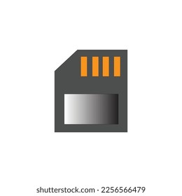 icon memory card template design