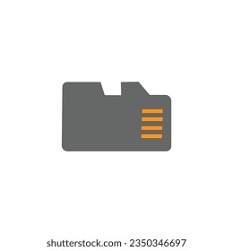 diseño de plantillas de tarjetas de memoria de iconos