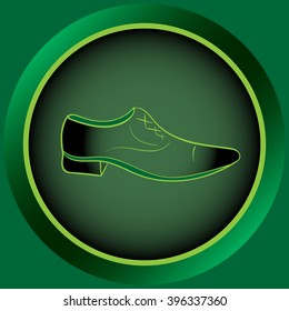 Icon men green shoe