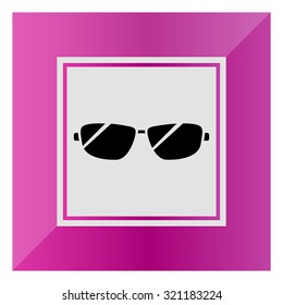 Icon of men sun glasses