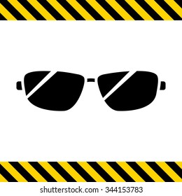Icon of men sun glasses