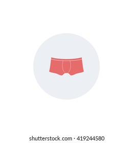 Icon of men's underwear.