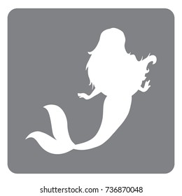  icon of a mermaid