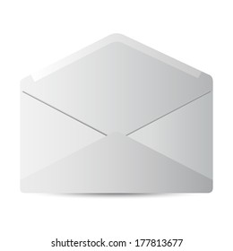 icon message 2d on white background