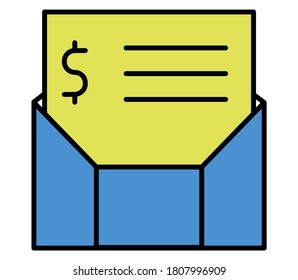icon message report dollar marketing and growth