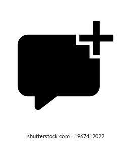 Icon Message With Style Glyph