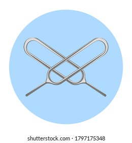 Icono de la llave metálica para quitar la tarjeta SIM del teléfono.