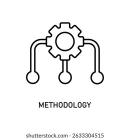 Icon a methodology, isolated against a clean background.