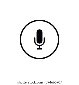 Icon microphone.