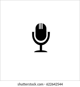 Icon microphone.