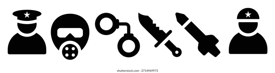 Symbol Military Solid, Vektorgrafik