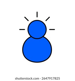 Icon a mind, isolated against a clean background.