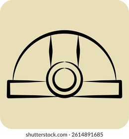 Icon Miner. related to Cryptocurrency symbol. hand drawn style
