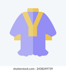 Icon Mishlah. related to Qatar symbol. flat style. simple design illustration.