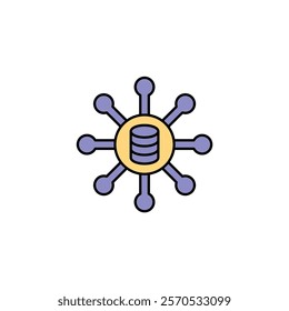 Icon a MOBILE APPLICATION, isolated against a clean background.