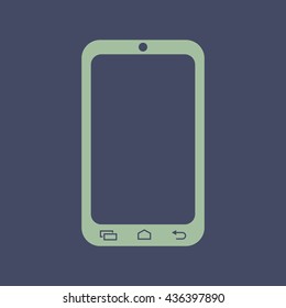 Icon of Mobile Phone. Eps-10.