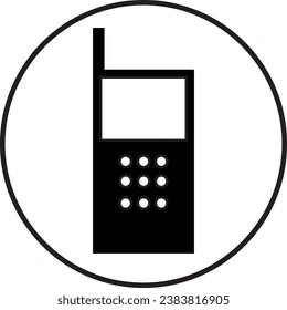 icon mobile phone is the one simple good icon for user