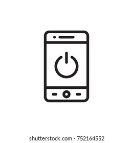 icon mobile smart phone business