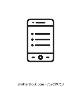 icon mobile smart phone business