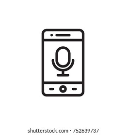 icon mobile smart phone business