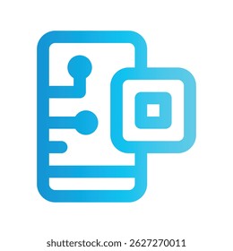 atualização do icon mobile com gradiente de estilo