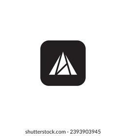 un icono moderno, simple, abstracto