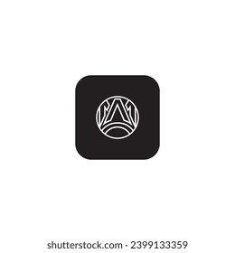 icon am modern, simple, abstract
