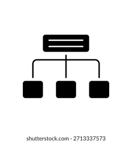 Icono de un módulo, aislado contra un fondo limpio.