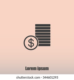 icon of money