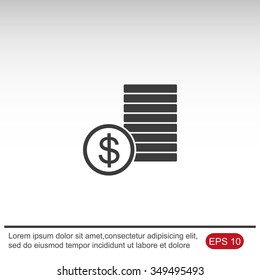 icon of money