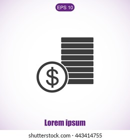 icon of money

