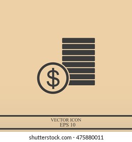 icon of money