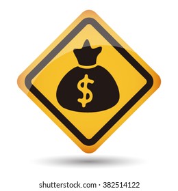 Icon money vector