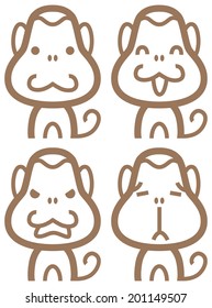 Icon of monkey