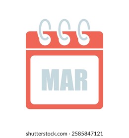 Icon a month, isolated against a clean background.