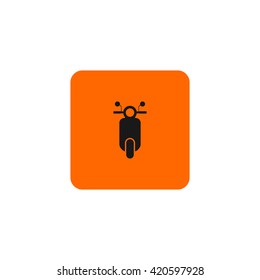 Icon moped.