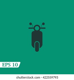 Icon moped.
