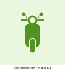 Icon moped.