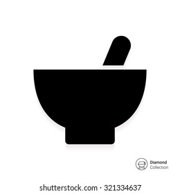 Icon of mortar and pestle