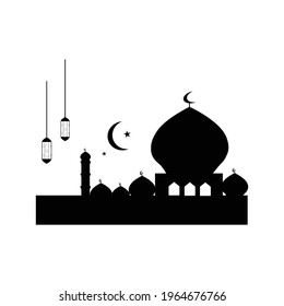 icon mosque images vector design