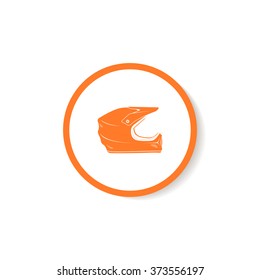 Icon motocross helmet, helmet for downhill.