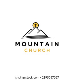 Icon Mountain Church Logo Design