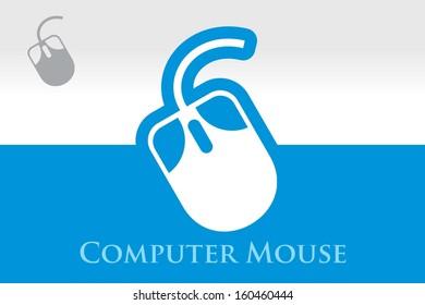 Icon of Mouse. Eps-10