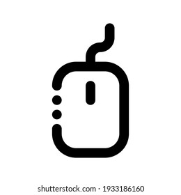 Icon Mouse With Style Outline 