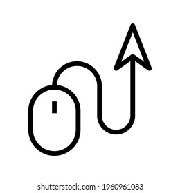 Icon Mouse With Style Outline