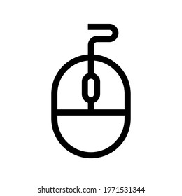 Icon Mouse With Style Outline