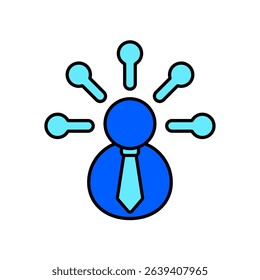 Icon a multitasking, isolated against a clean background.