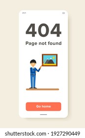 Icon of museum guide. Gallery, exposition, masterpiece. Culture concept. Can be used for topics like knowledge, education, art