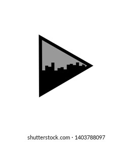 icon music design logo vector