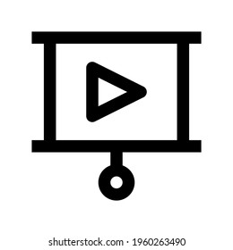 Icon Music With Style Outline